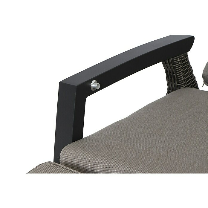 Siena Garden Corido Relaxsessel (L x B x H: 85,5 x 73 x 103 cm, Charcoal Grey, Aluminium) | BAUHAUS