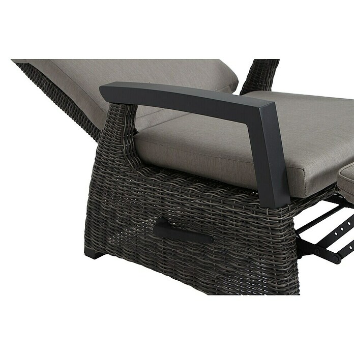 Siena Garden Corido Relaxsessel (L x B x H: 85,5 x 73 x 103 cm, Charcoal Grey, Aluminium) | BAUHAUS