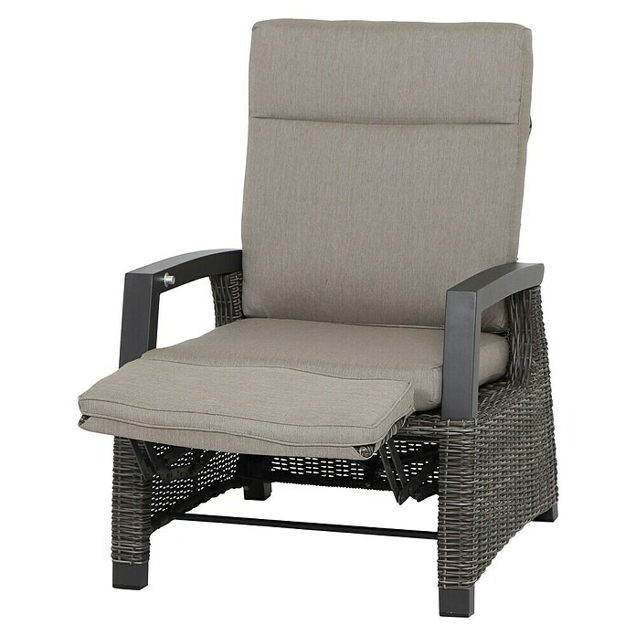 Siena Garden Corido Relaxsessel (L x B x H: 85,5 x 73 x 103 cm, Charcoal Grey, Aluminium) | BAUHAUS