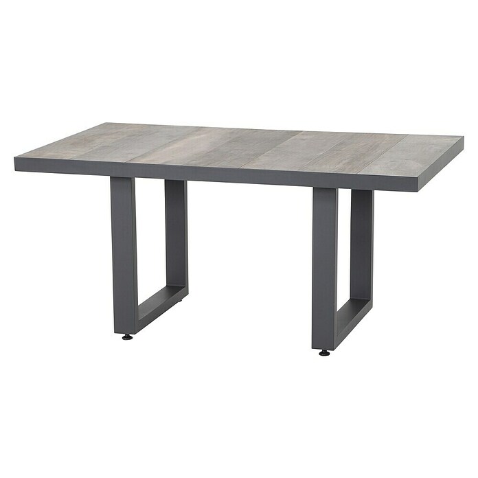 Siena Garden Corido Loungetisch (L x B x H: 85 x 140 x 67 cm, Aluminium, Washed Grey) | BAUHAUS