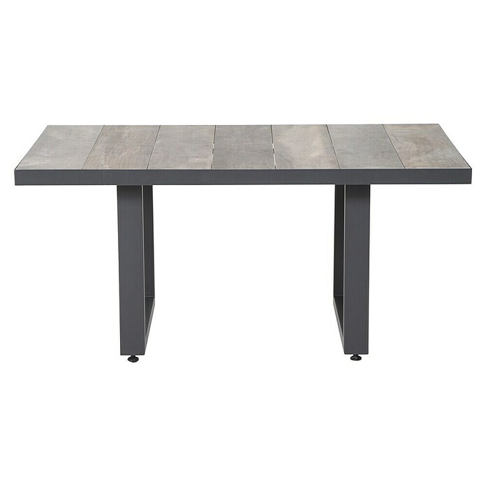 Siena Garden Corido Loungetisch (L x B x H: 85 x 140 x 67 cm, Aluminium, Washed Grey) | BAUHAUS