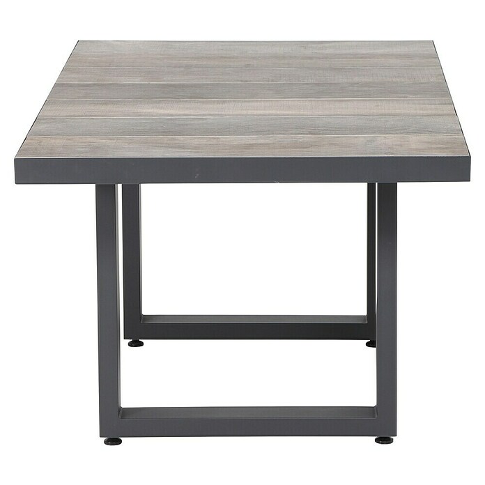 Siena Garden Corido Loungetisch (L x B x H: 85 x 140 x 67 cm, Aluminium, Washed Grey) | BAUHAUS