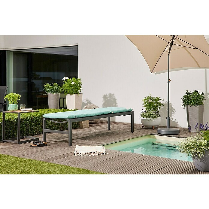 Siena Garden Atria Liegenauflage (L x B x H: 200 x 58 x 6 cm, Wasabi, Polyester, 1 Stk.) | BAUHAUS