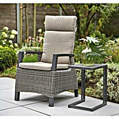 Siena Garden Corido Garten-Loungesessel (L x B x H: 74 x 60,5 x 109 cm, Charcoal Grey, Aluminium) | BAUHAUS