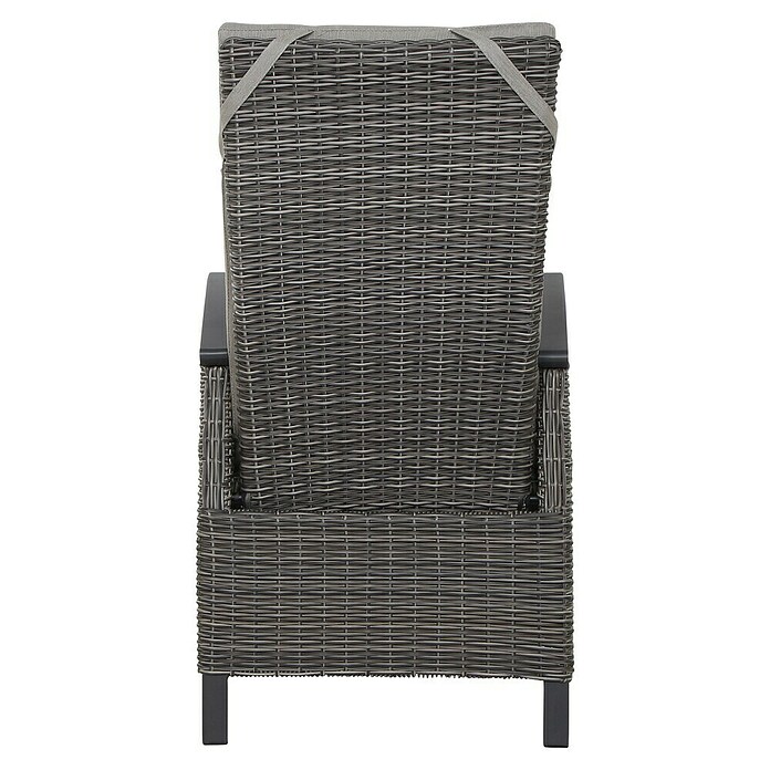 Siena Garden Corido Garten-Loungesessel (L x B x H: 74 x 60,5 x 109 cm, Charcoal Grey, Aluminium) | BAUHAUS