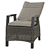 Siena Garden Corido Garten-Loungesessel (L x B x H: 74 x 60,5 x 109 cm, Charcoal Grey, Aluminium) | BAUHAUS