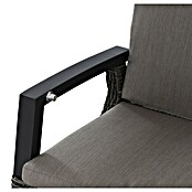 Siena Garden Corido Garten-Loungesessel (L x B x H: 74 x 60,5 x 109 cm, Charcoal Grey, Aluminium) | BAUHAUS