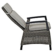 Siena Garden Corido Garten-Loungesessel (L x B x H: 74 x 60,5 x 109 cm, Charcoal Grey, Aluminium) | BAUHAUS