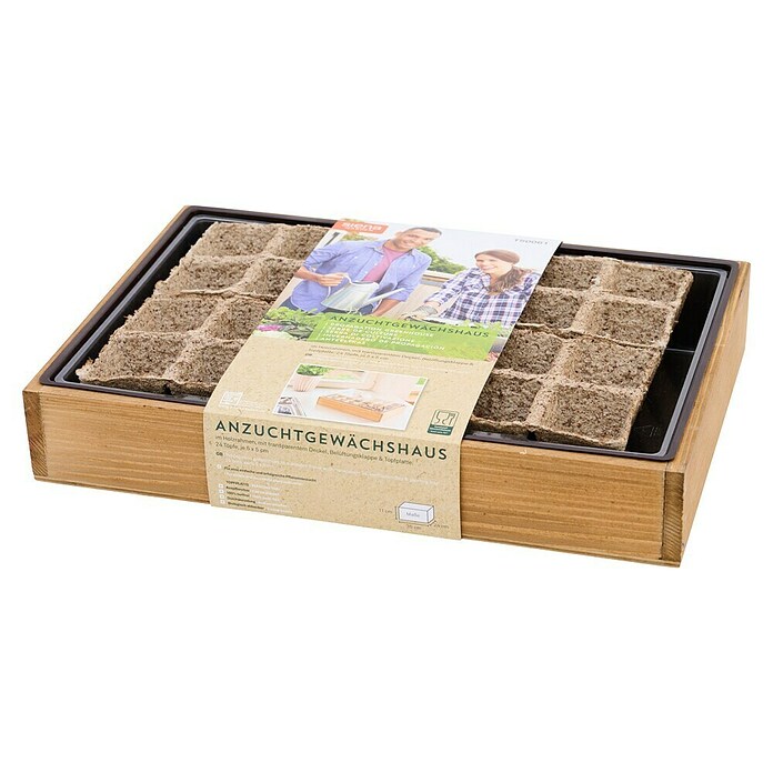 Siena Garden Anzuchtschale Innlandert (Hellbraun, L x B x H: 35 x 24 x 11 cm) | BAUHAUS