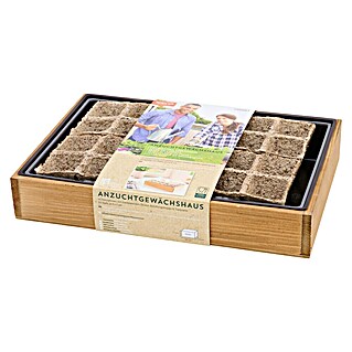 Siena Garden Anzuchtschale Innlandert (Hellbraun, L x B x H: 35 x 24 x 11 cm)