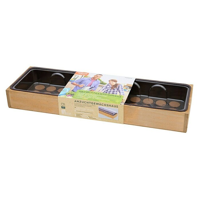 Siena Garden Anzuchtschale Nordland (Holz, Natur, L x B x H: 55 x 17 x 12 cm) | BAUHAUS