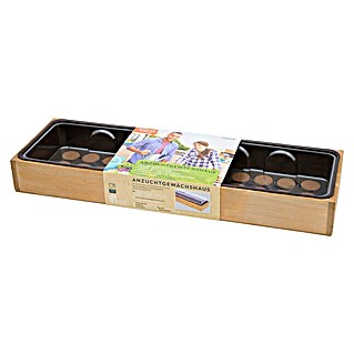 Siena Garden Anzuchtschale Nordland (Holz, Natur, L x B x H: 55 x 17 x 12 cm)