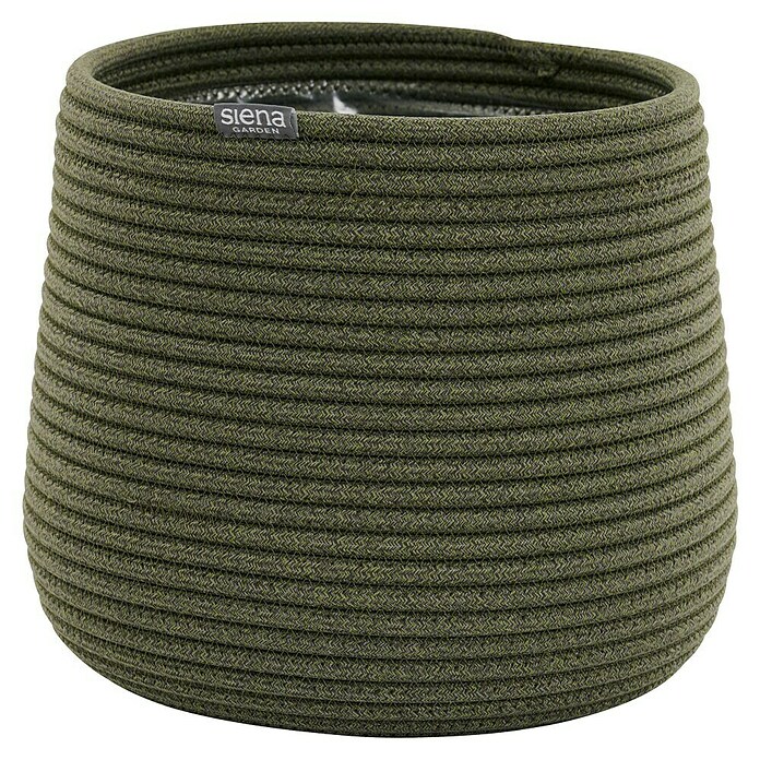Siena Garden Pflanzgefäß LINEA (Ø x H: 36 x 31 cm, Olive, 1 Stk.) | BAUHAUS