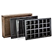 Siena Garden Zimmergewächshaus Agder (L x B x H: 34 x 24 x 6 cm, Hellbraun) | BAUHAUS