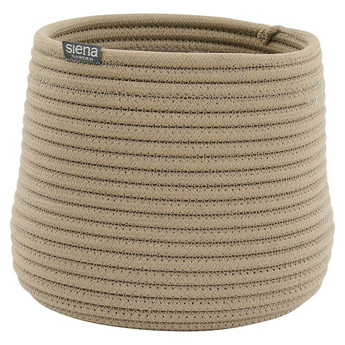 Siena Garden Pflanzgefäß LINEA (Ø x H: 24 x 21 cm, Creme, 1 Stk.) | BAUHAUS
