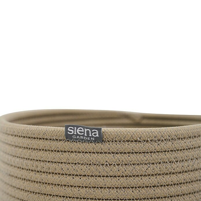 Siena Garden Pflanzgefäß LINEA (Ø x H: 24 x 21 cm, Creme, 1 Stk.) | BAUHAUS