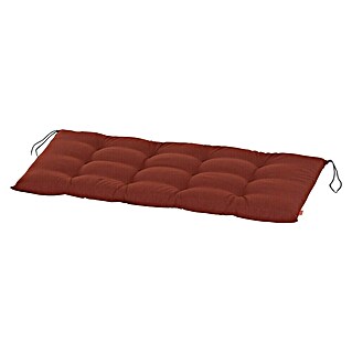 Siena Garden Atria Bankauflage (L x B x H: 120 x 48 x 6 cm, Terrakotta, Polyester)
