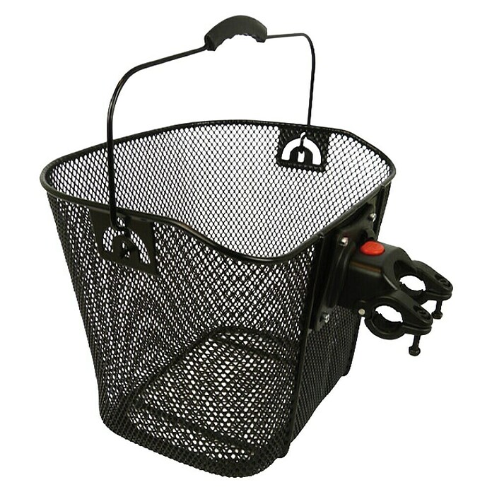 Dresco Kolesarska košara z nosilcem  (15 l, Nosilnost: 5 kg, Kovina, Črna) | 2853 - sonstiges | BDDM - Fahrradartikel | BDD - Autozubehör | BD - Autozubehör | B - Werkz/Masch/Maschzubeh/Auto | BAUHAUS