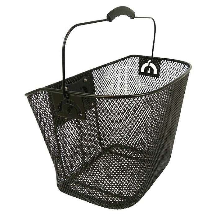 Dresco Kolesarska košara z nosilcem  (15 l, Nosilnost: 5 kg, Kovina, Črna) | 2853 - sonstiges | BDDM - Fahrradartikel | BDD - Autozubehör | BD - Autozubehör | B - Werkz/Masch/Maschzubeh/Auto | BAUHAUS