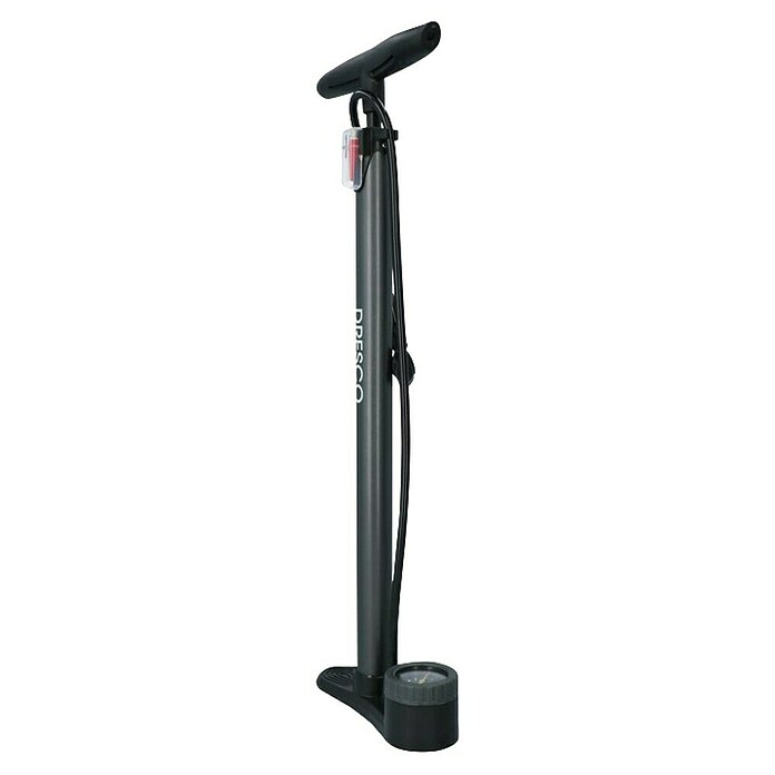 Dresco Ročna tlačilka z manometrom Compact  (Maksimalni tlak: 11 bar, Kovina, Črna) | 2851 - Schlauche/Reifen/Luftpumpen | BDDM - Fahrradartikel | BDD - Autozubehör | BD - Autozubehör | B - Werkz/Masch/Maschzubeh/Auto | BAUHAUS