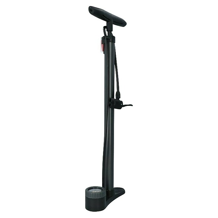 Dresco Ročna tlačilka z manometrom Compact  (Maksimalni tlak: 11 bar, Kovina, Črna) | 2851 - Schlauche/Reifen/Luftpumpen | BDDM - Fahrradartikel | BDD - Autozubehör | BD - Autozubehör | B - Werkz/Masch/Maschzubeh/Auto | BAUHAUS