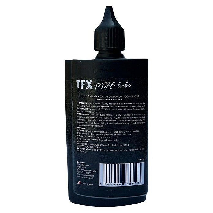 Olje za verigo Winx TFX za suhe razmere  (100 ml) | 2852 - Pflege | BDDM - Fahrradartikel | BDD - Autozubehör | BD - Autozubehör | B - Werkz/Masch/Maschzubeh/Auto | BAUHAUS
