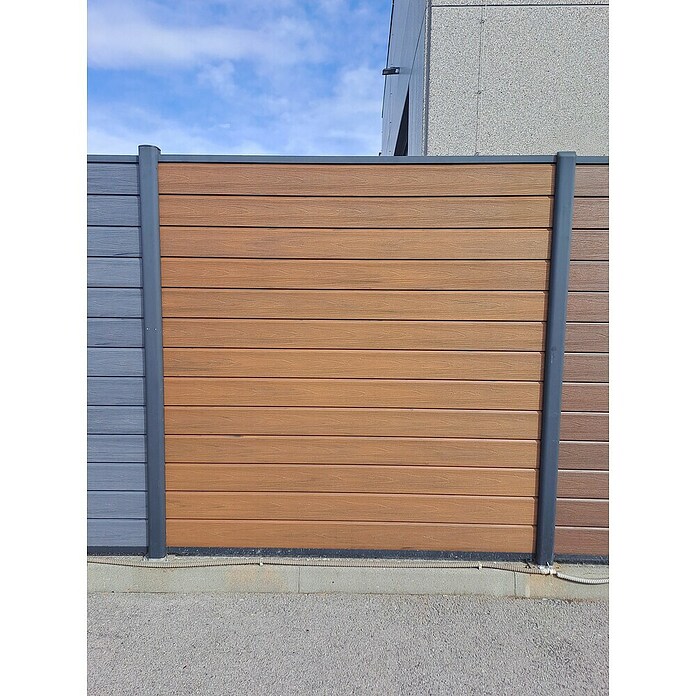 Set ograda sa priborom Co Extrusion  (180 x 195 cm, Smeđa, 19 -dij.) | BAUHAUS