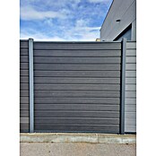 Ograjni set Co Extrusion  (180 x 195 cm, Antracit, 19 -del.) | 7411 - Lamellenzäune/Dichtzäune | IAGB - Gartenholz | IAG - Außenbereichsausstattung | IA - Gartenhartware | I - Stadtgarten | BAUHAUS