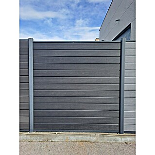 Element ograde (15 x 180 cm, Antracit)