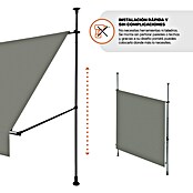 SmartSun Toldo para balcón Axis (Ancho: 2,95 m, Caída: 1,2 m) | BAUHAUS