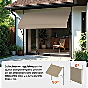 SmartSun Toldo de brazos articulados móvil Axis (Ancho: 2,95 m, Caída: 1,2 m) | BAUHAUS
