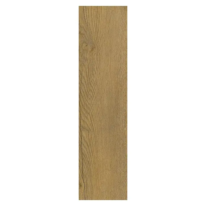 Vinylboden SPC Herringbone - Garda Eiche, Fischgrät, 148 x 592 x 4,5 mm - Naturbraune Holztextur mit ausgeprägter Maserung.