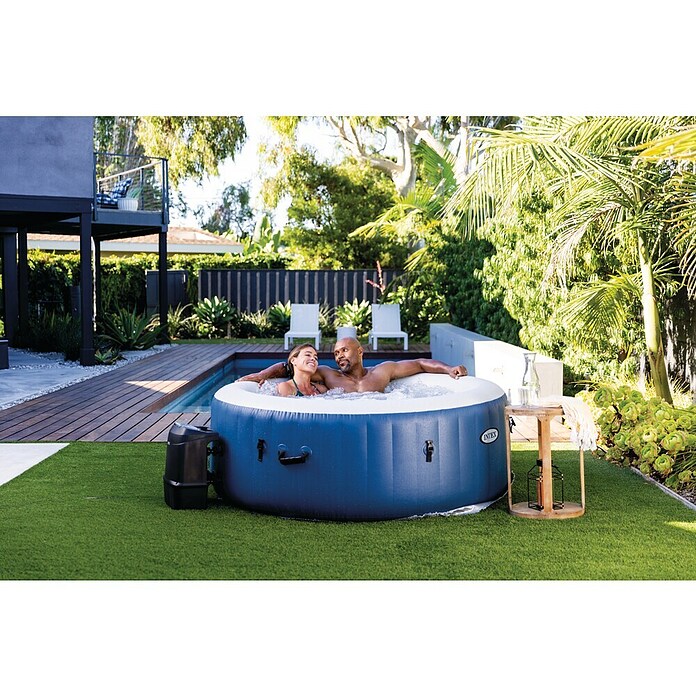 Intex Pure Spa Mobilni hidromasažni bazen Bubble Massage  (Plava, 677 l) | BAUHAUS