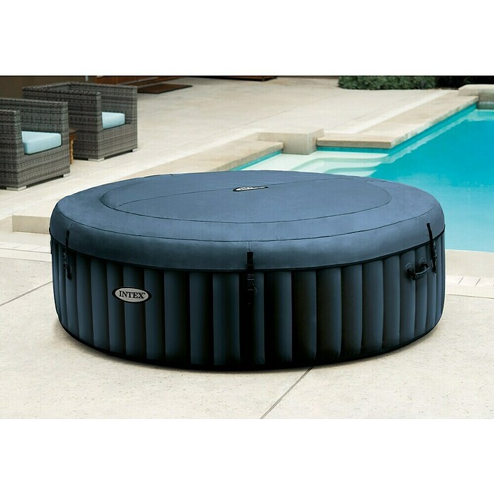 Intex Prenosni masažni bazen PureSpa™ Plus Navy Bubble Massage  (Mornarsko modra, 1.098 l) | Napihljivi masažni bazeni | Masažni bazeni | Bazeni | Vrt in prosti čas | Izdelki | BAUHAUS