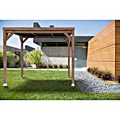 Pérgola Ondara (L x An x Al: 300 x 300 x 250 cm, Madera, Con techo) | BAUHAUS