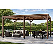 Pérgola Ondara (L x An x Al: 500 x 300 x 250 cm, Madera, Con techo) | BAUHAUS