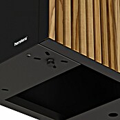 Herstera Garden Pflanzkasten Deco Planter (Außenmaß (L x B x H): 120 x 40 x 80 cm, Holz, Schwarz, Natur) | BAUHAUS