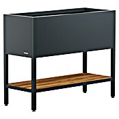 Herstera Garden Hochbeet Deco (40 x 100 x 80 cm, Metall, Anthrazit) | BAUHAUS