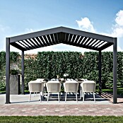 Pergola Icon 1013 (L x B x H: 308 x 399 x 282 cm, Anthrazit, Aluminium) | BAUHAUS
