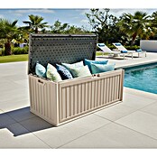 Westmann Kissenbox Alba (63 x 128 x 64 cm, Kunststoff, Beige) | BAUHAUS