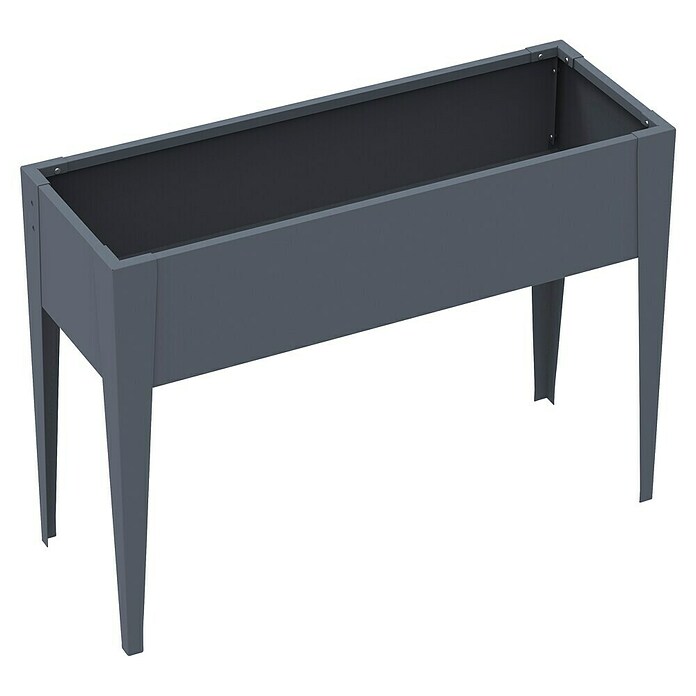 Westmann Hochbeet Vedura (30 x 100 x 80 cm, Metall, Anthrazit) | BAUHAUS