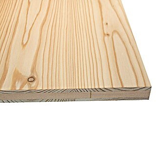 Leimholzplatte Lärche (120 x 60 x 1,9 cm)