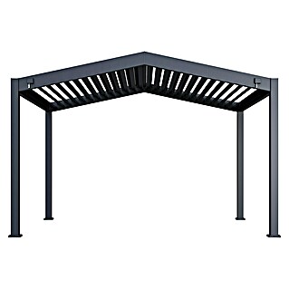 Pergola Icon 1013 (L x B x H: 308 x 399 x 282 cm, Anthrazit, Aluminium)