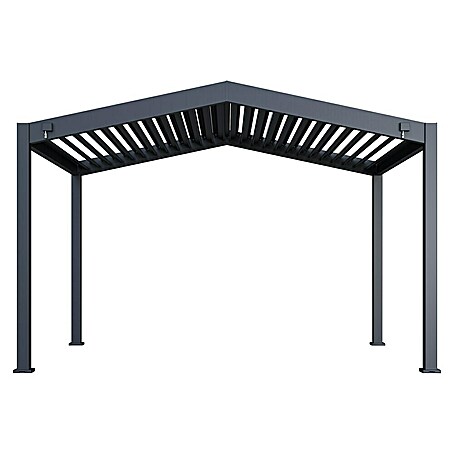 Pergola Icon 1013 (L x B x H: 308 x 399 x 282 cm, Anthrazit, Aluminium)