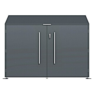 Westmann Fahrradgarage Linea (100 x 200 x 154 cm, Anthrazit)