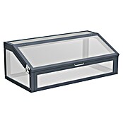 Westmann Hochbeet Primus Plus M mit Frühbeetaufsatz (50 x 100 x 113 cm, Metall, Anthrazit) | BAUHAUS