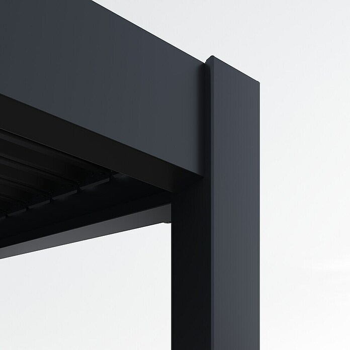 Pergola Icon 1013 (L x B x H: 308 x 399 x 282 cm, Anthrazit, Aluminium) | BAUHAUS