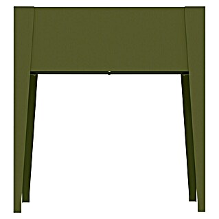 Westmann Hochbeet Vedura (40 x 74 x 80 cm, Metall, Olivgrün)