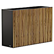 Herstera Garden Pflanzkasten Deco Planter (Außenmaß (L x B x H): 120 x 40 x 80 cm, Holz, Schwarz, Natur) | BAUHAUS