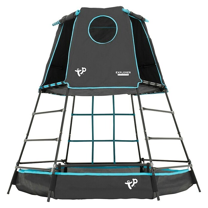 TP Toys Klettergerüst Explorer (Metall, Schwarz, Ø x H: 208 x 201 cm) | BAUHAUS